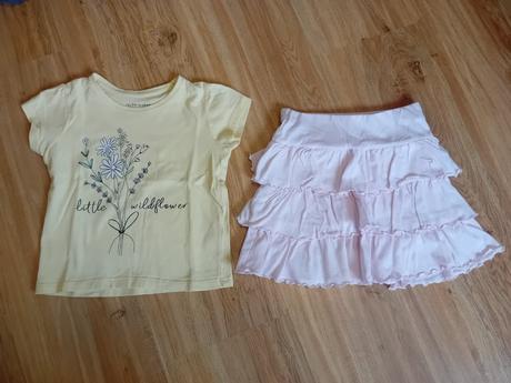 Komplet sukně, tričko primark, vel. 92, primark,92