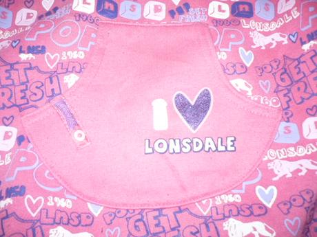 Mikina zn. lonsdale, vel. 5 až 6 let, lonsdale,110