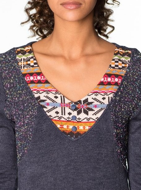 Super úpletové šaty rainbow vel 48/50, 48