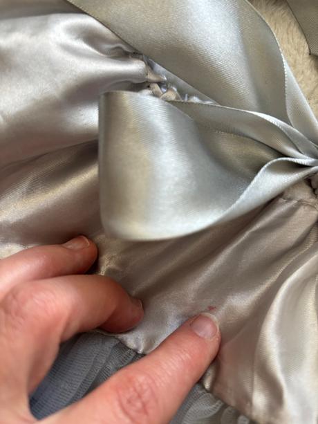 K1/ sukně tutu šedá - v.cca 5/8 let, 122