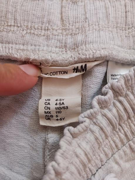 H&m kraťasy č.110, h&m,110