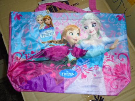 Taška plážová nákupní frozen elsa anna, disney