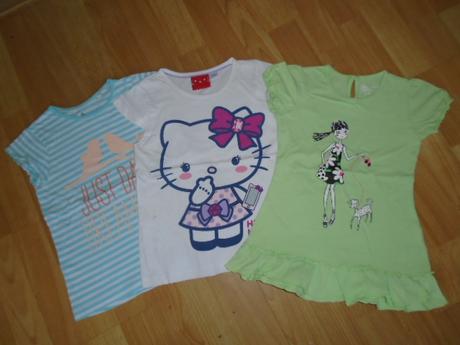 Tričko tunika 3ks kitty, wolf,98