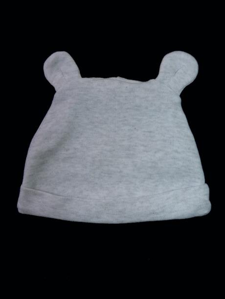 Šedá čepička vel.62, 62