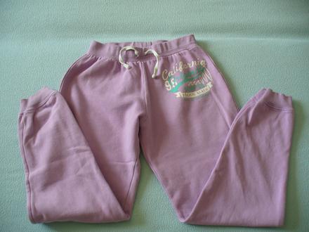 Tepláky dívčí fialové vel. 152 zn. yd, young dimension,152