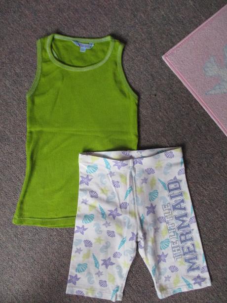Letní komplet tílka a tříčtvrťáků 110/116, disney,110