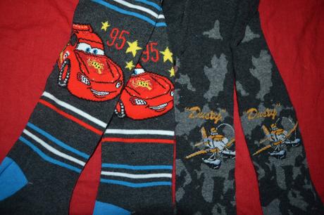 2x kvalitní punčocháče cars a letadlo,92-98, disney,92 / 98