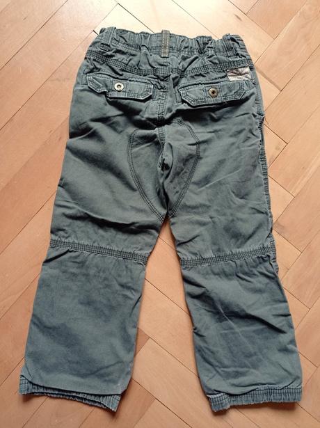 Kalhoty podšité bavlnou 110 h&m, h&m,110