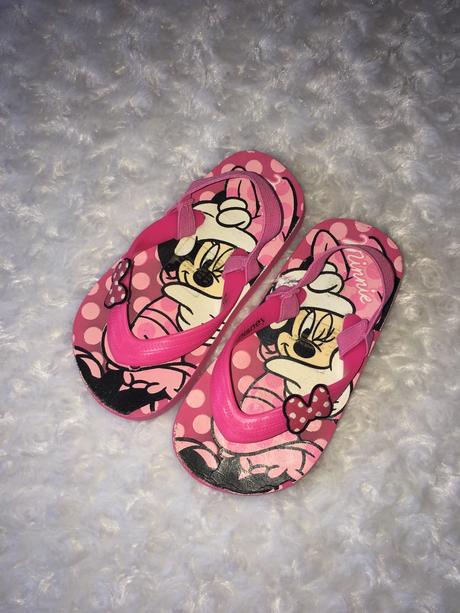 Růžové žabky/sandále s minnie disney, disney,23