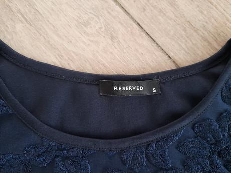 Tmavě modré šaty zn. reserved, vel. 36, reserved,36