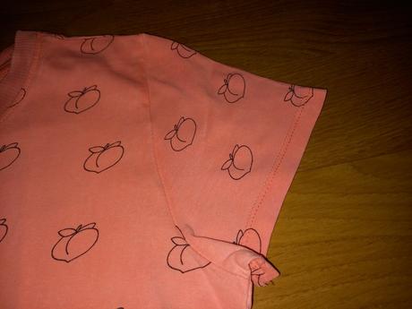 Crop tričko apricot, sinsay,s