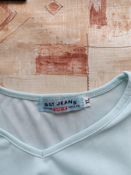 Dámské tričko jeans, xl