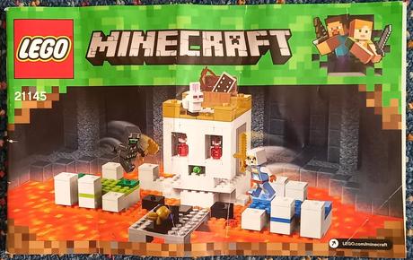 Lego minecraft 21145 - the skull arena., 