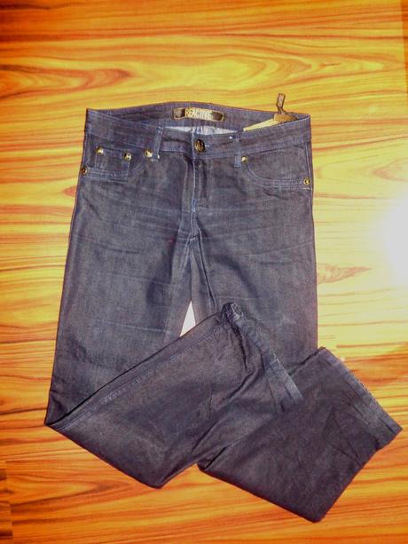 Luxusní tmavomodré rifle reactive w31/l33, 40