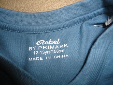 Nové triko rebel, vel. 12-13 let, rebel,152 / 158