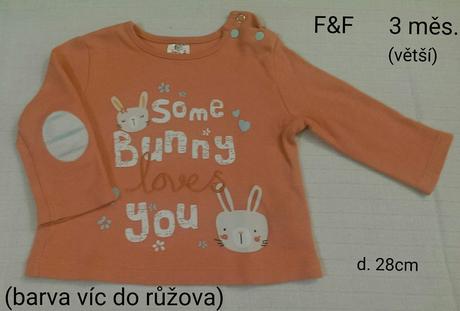 Tričko, f&f,68