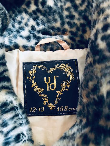 Kabátek kožešinkový jaro/podzim - v.12/13 let, young dimension,158