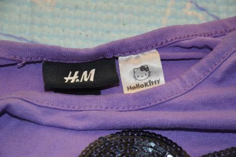 128 134 140 146 152 tunika s hello kitty, h&m,134