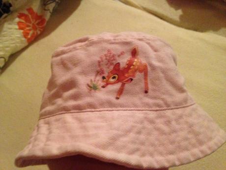 Dívčí klobouk - klobouček srnka,koloušek vel.86-92, disney,86