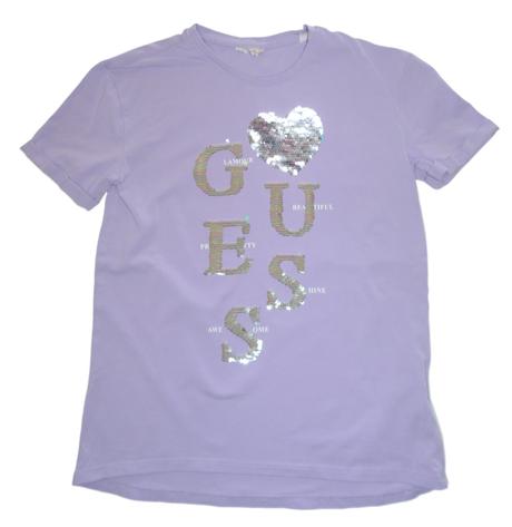Guess lila tričko, měnící flitry vel. 12 let, guess,152