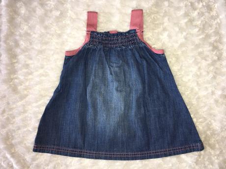 Riflové/džínové šaty + body next, next,62