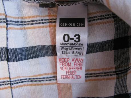 Chlapecká plátěná košile v.0/3 měs., george,62