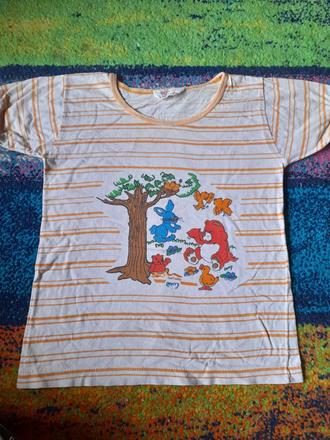 Tričko krátký rukáv se zvířátky, 98