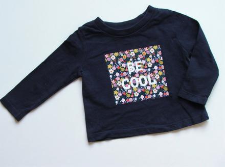 K953 dívčí modré triko vel. 68, 68