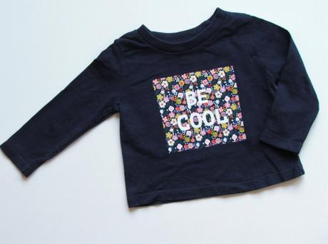 K953 dívčí modré triko vel. 68, 68