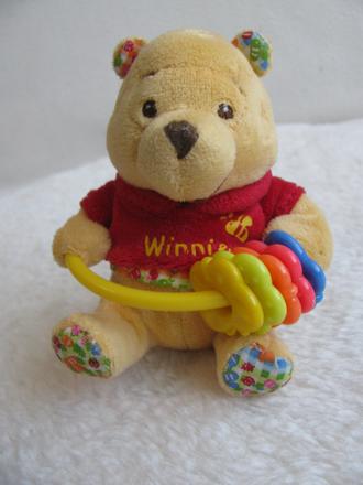 Milá hračka z měkkého veluru medvídek pooh, 