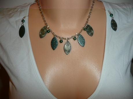 Set řetízek - náhrdelník + náušnice,