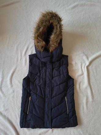 Vesta s odepínací kapucí, h&m,xs