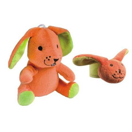 Hrající zajíc canapol babies s náramkem, 