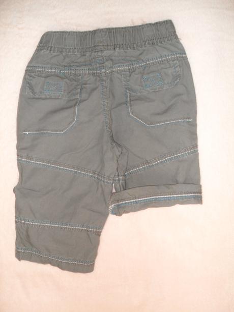 Plátěné kalhoty, roll up, next,74