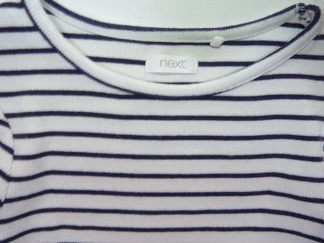 Žebrované tričko vel. 7 let, next,122