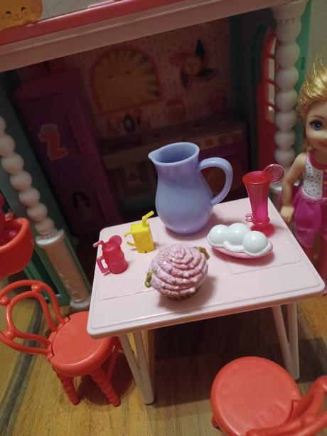 Domeček barbie chelsea mattel, 