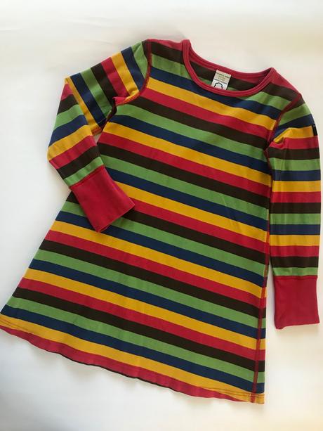 Pruhované šaty/tunika, 98