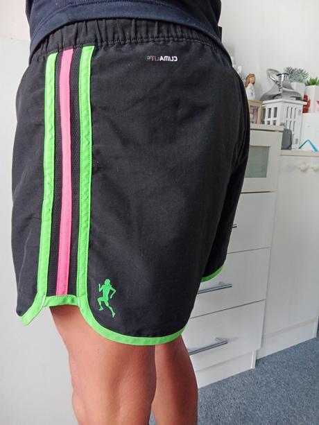 Šortky s neon pruhy zn."adidas" vel."l", adidas,l