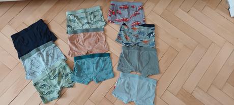 Boxerky lindex - vel. 98 / 104 - 10 ks, lindex,98