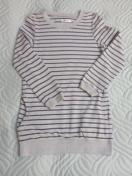 Delší dívčí mikina h&m, h&m,146