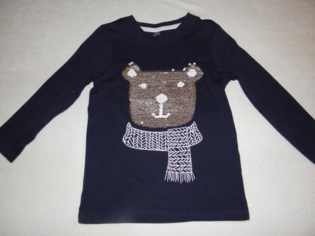 Tričko s měnícími flitry zn. kiki&koko vel.110, kiki&koko,110