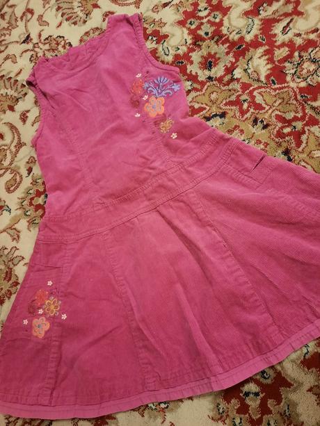 Manšestrové šaty, palomino,116