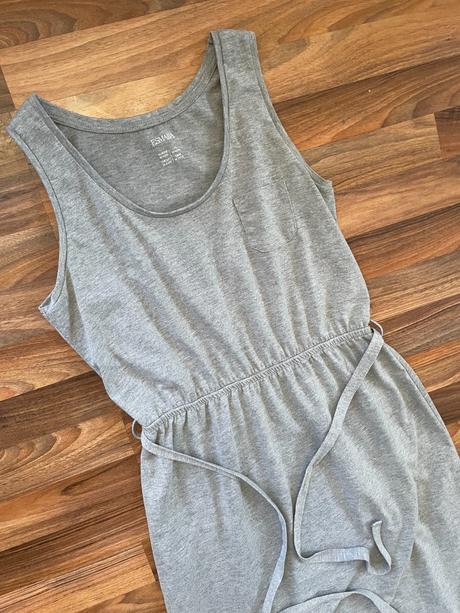 Maxišaty s páskema  rozparky, vel m 40/42 cca m-xl, esmara,l