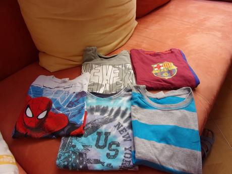 5x tričko kr. rukáv, 122