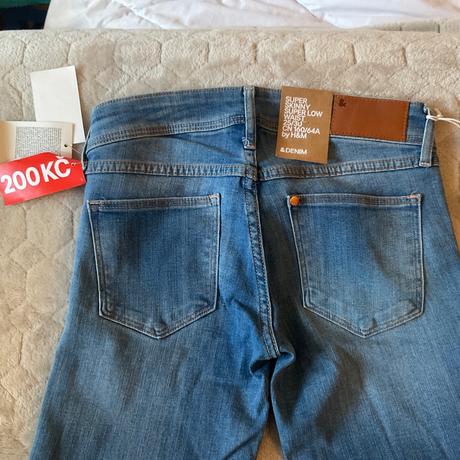Nové- dám.super skinny- hm- 34/ xs, h&m,xs