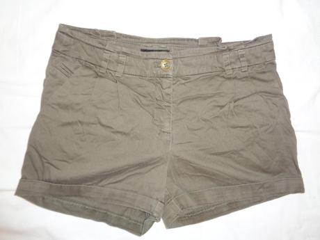 Super khaki šortky, h&m,164