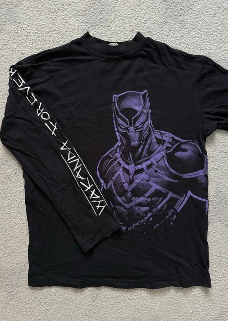 Tričko black panter hm, vel. 146/152, h&m,146