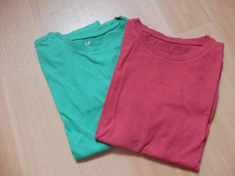 Triko, tričko 2ks 134/140, h&m,134
