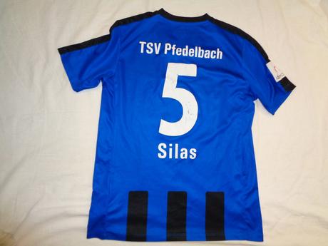 Modré funkční dresíkové tričko jako, 164