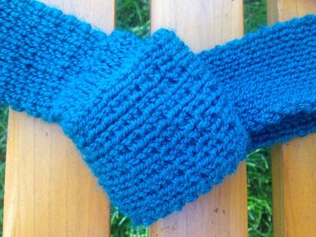 Dívčí pletená čelenka, 134